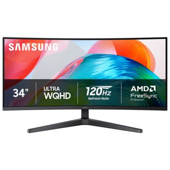34-inch ViewFinity S5 Ultrawide QHD 120Hz Curved Monitor
