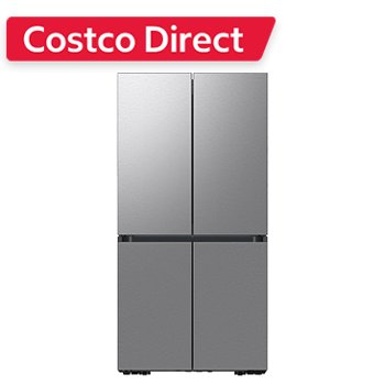 Samsung 29 cu. ft. Bespoke 4-Door Flex Refrigerator with Beverage Center