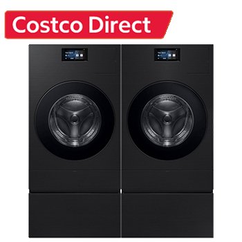 Samsung 5.3 cu. ft. Bespoke AI Laundry Ventless Combo All-in-One Ultra Capacity Washer and Heat Pump Dryer Pair with Pedestals
