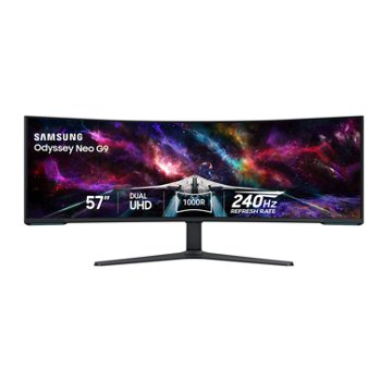 Samsung 57-inch Class Odyssey Neo G9 Series Dual UHD Curved Gaming Monitor, $120 Costco Shop Card Included