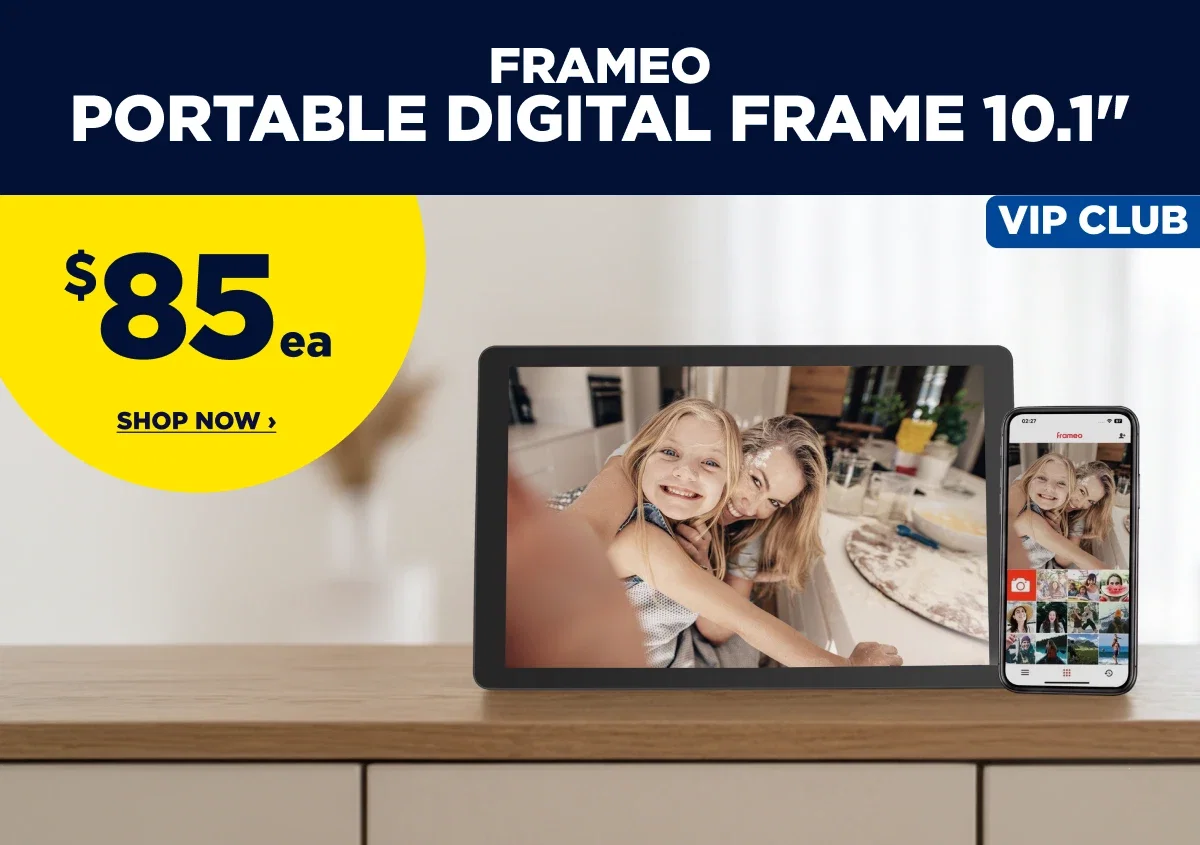 FRAMEO PORTABLE DIGITAL FRAME 10.1