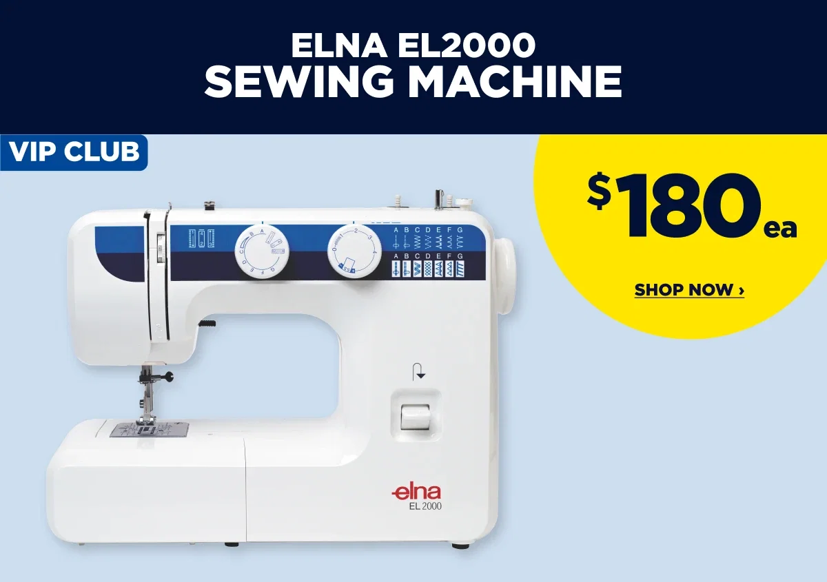 ELNA EL2000 SEWING MACHINE