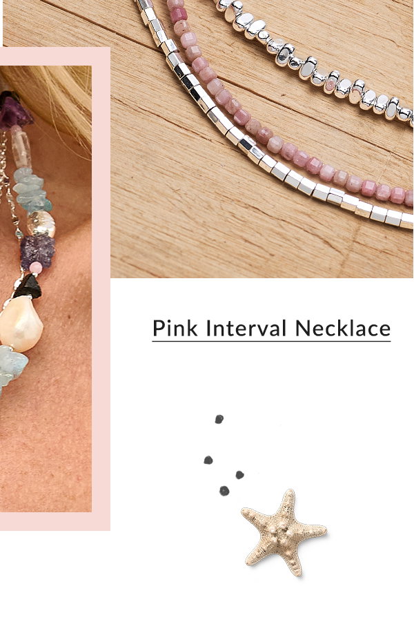 Pink Interval Necklace