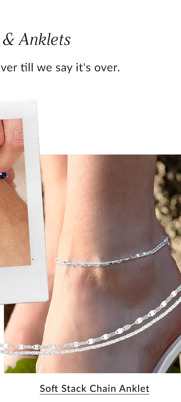 Soft Stack Anklet