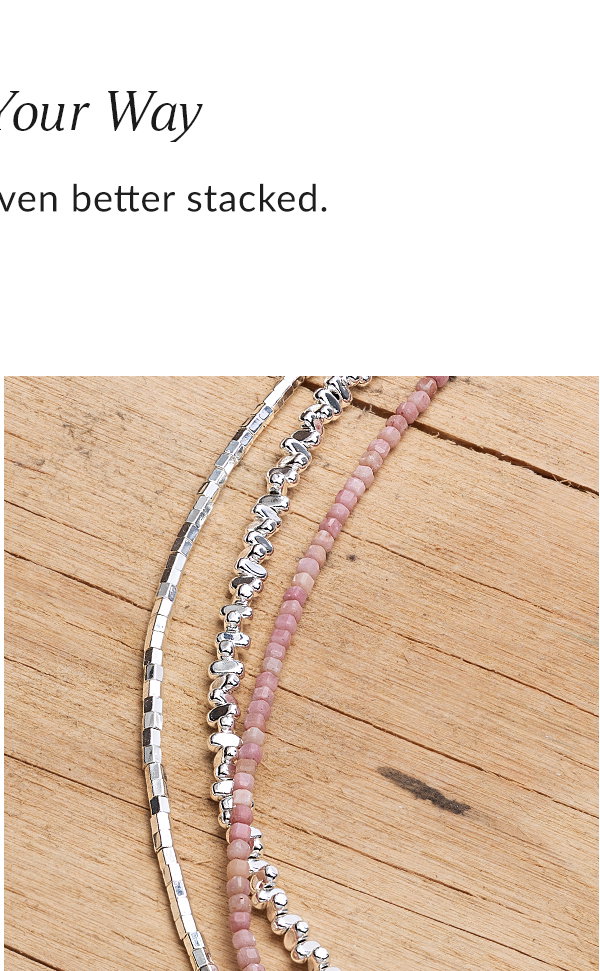Pink Interval Necklace