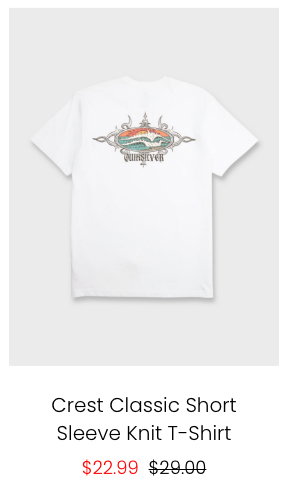 Crest Classic Short Sleeve Knit T-Shirt