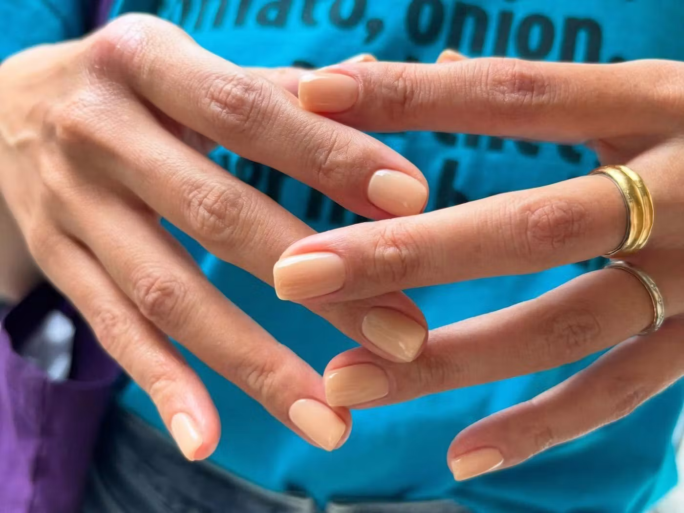 “Foundation Nails” Are The Clean Girl Makeup Of Manis