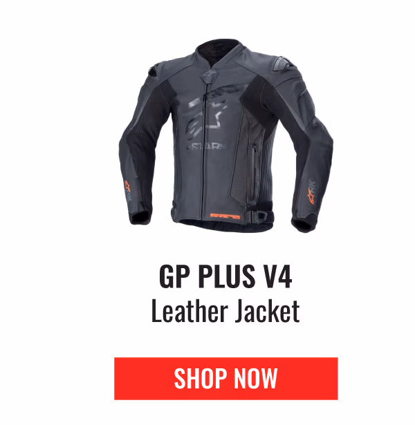 GP PLUS V4 LEATHER JACKET | SHOP NOW