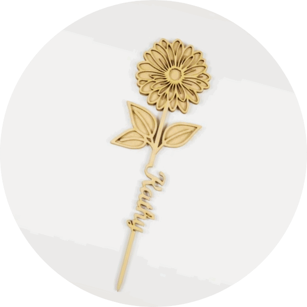Blooming Name Flower