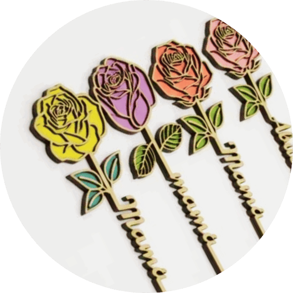Colorful Rose Bouquet