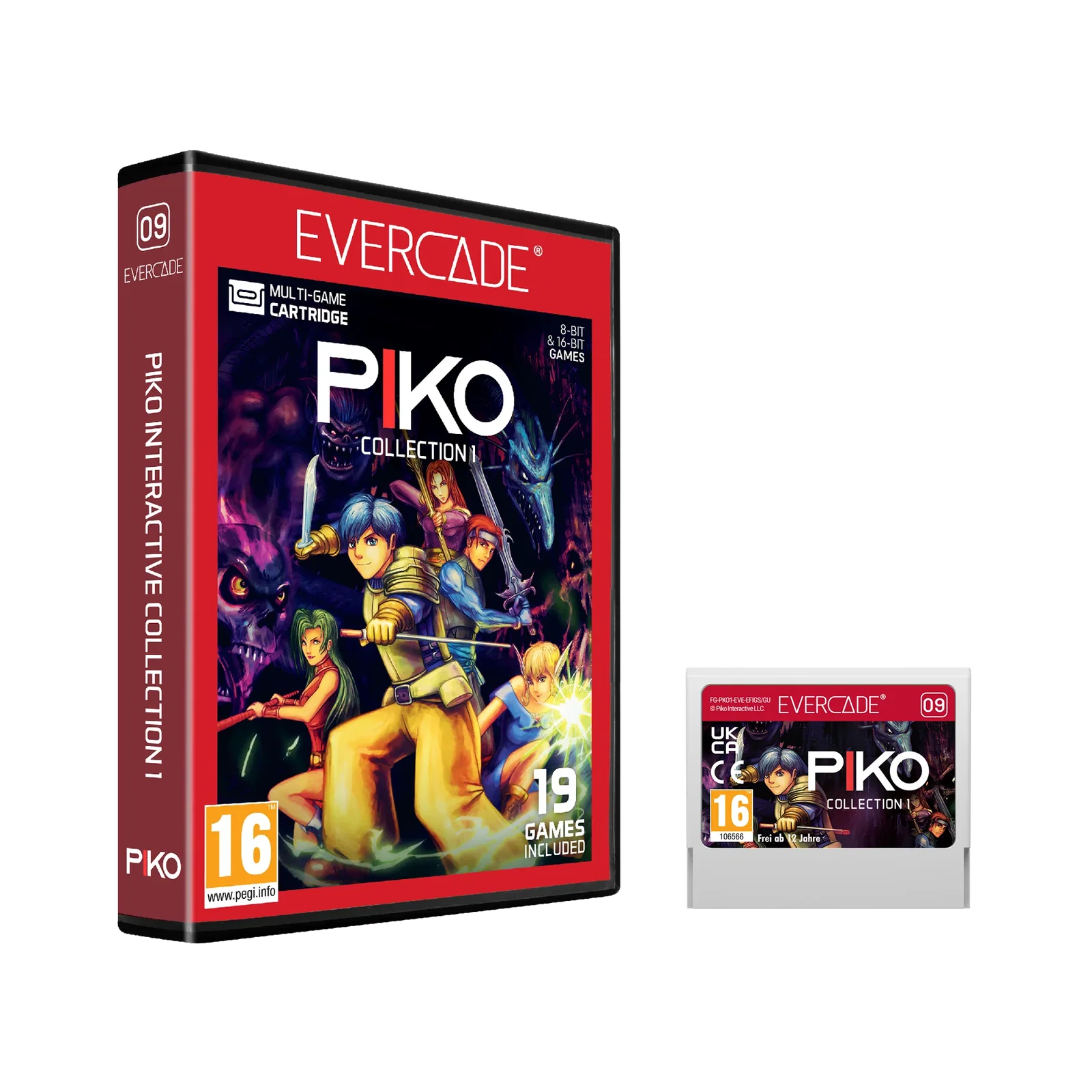 Image of Evercade Cartridge #09 Piko Interactive Collection 1