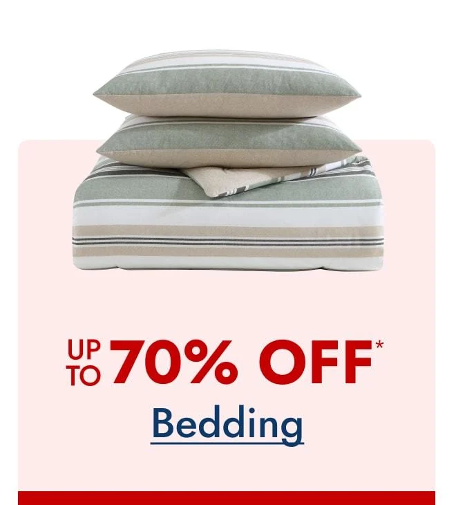 Bedding - Up to 70% Off