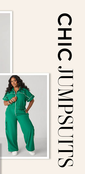 Striped Cargo Jumpsuit
