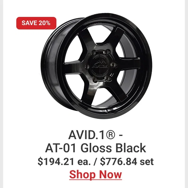 At 01 gloss black 6077077856