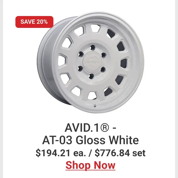 At 03 gloss white 6077077838
