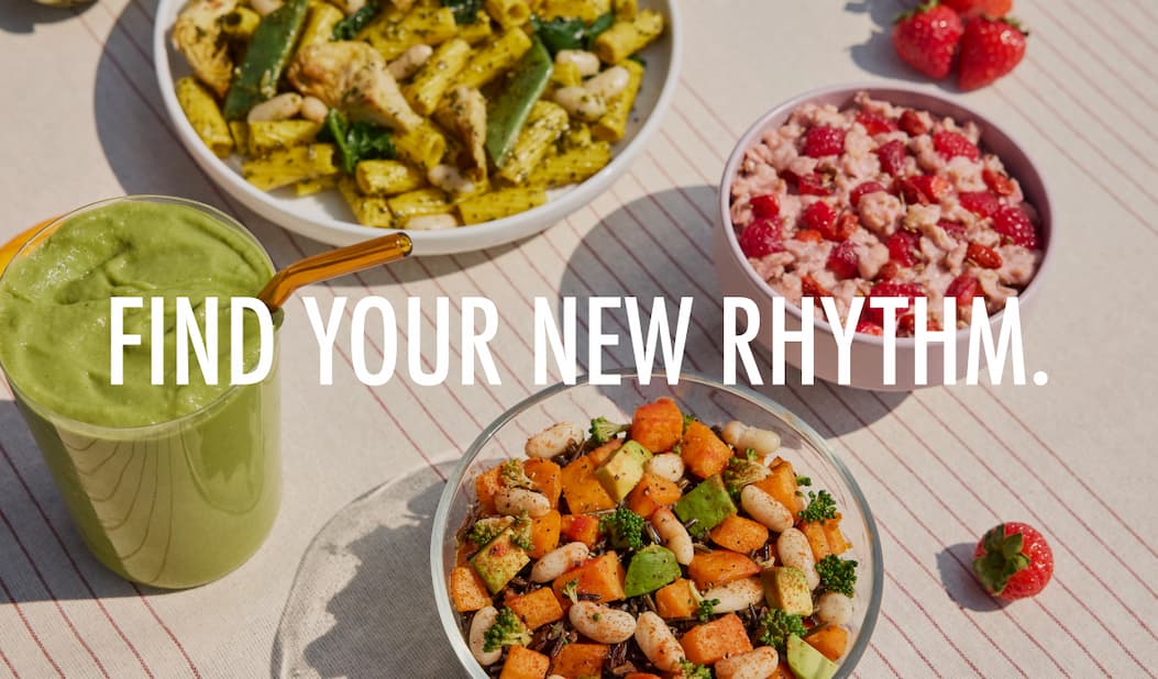 FIND YOUR NEW RHYTHM
