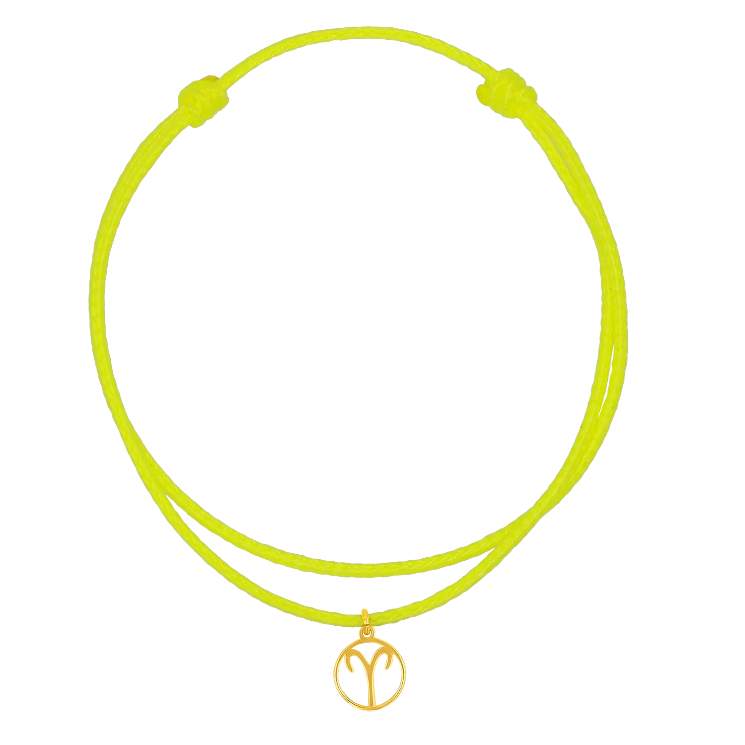 Image of Zodiac Charm Cord Bracelet