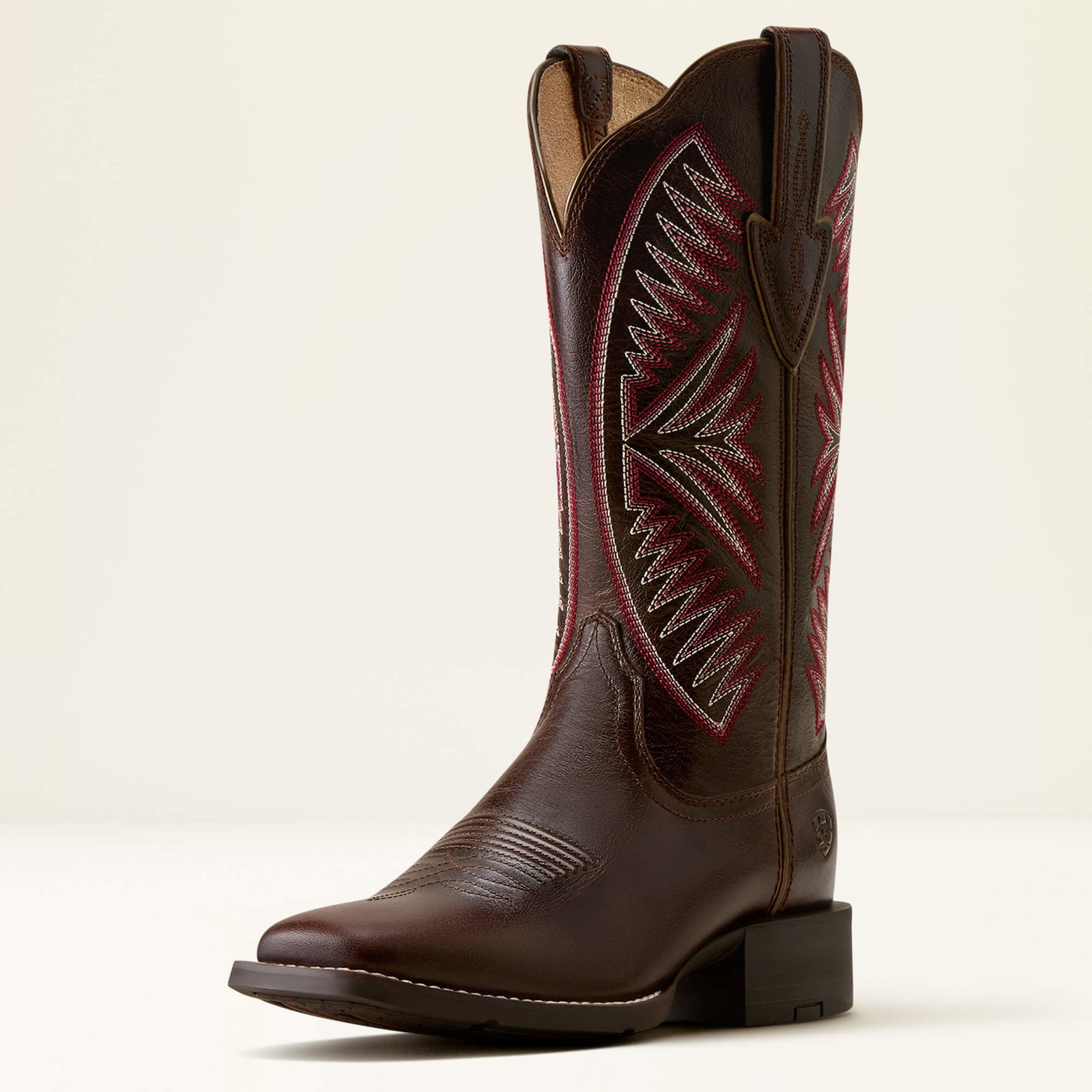 Women’s Round Up Ruidoso Wide Square Toe Western Boot