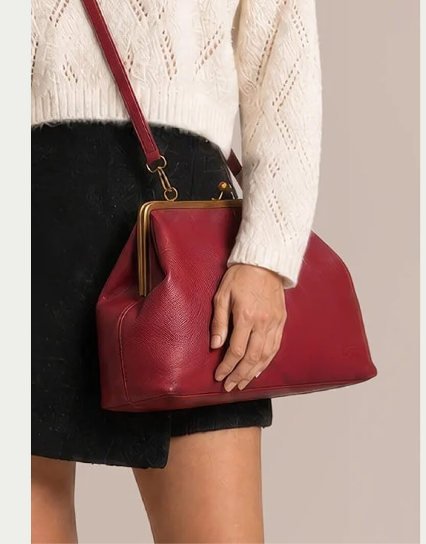 Grace Oversized Clutch w/ Strap