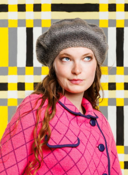 Free Cool Time Knit Beret Pattern