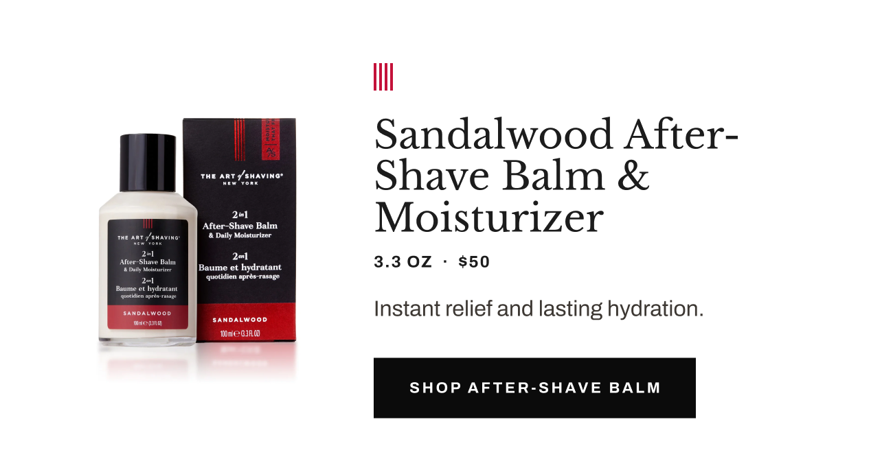 Product image of Sandalwood After-Shave Balm & Moisturizer with 