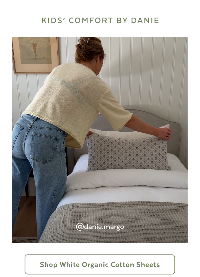 Shop White Organic Cotton Sheets