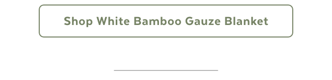 Shop White Bamboo Gauze Blanket