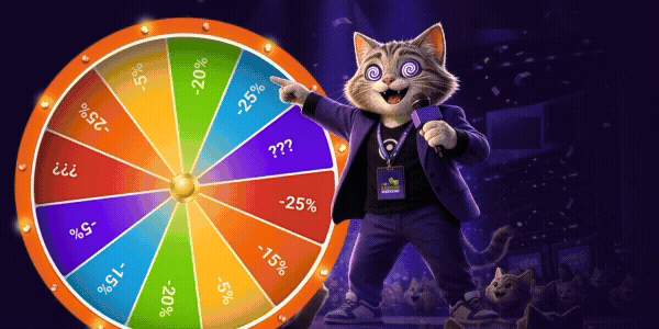 One spin is all it takes.