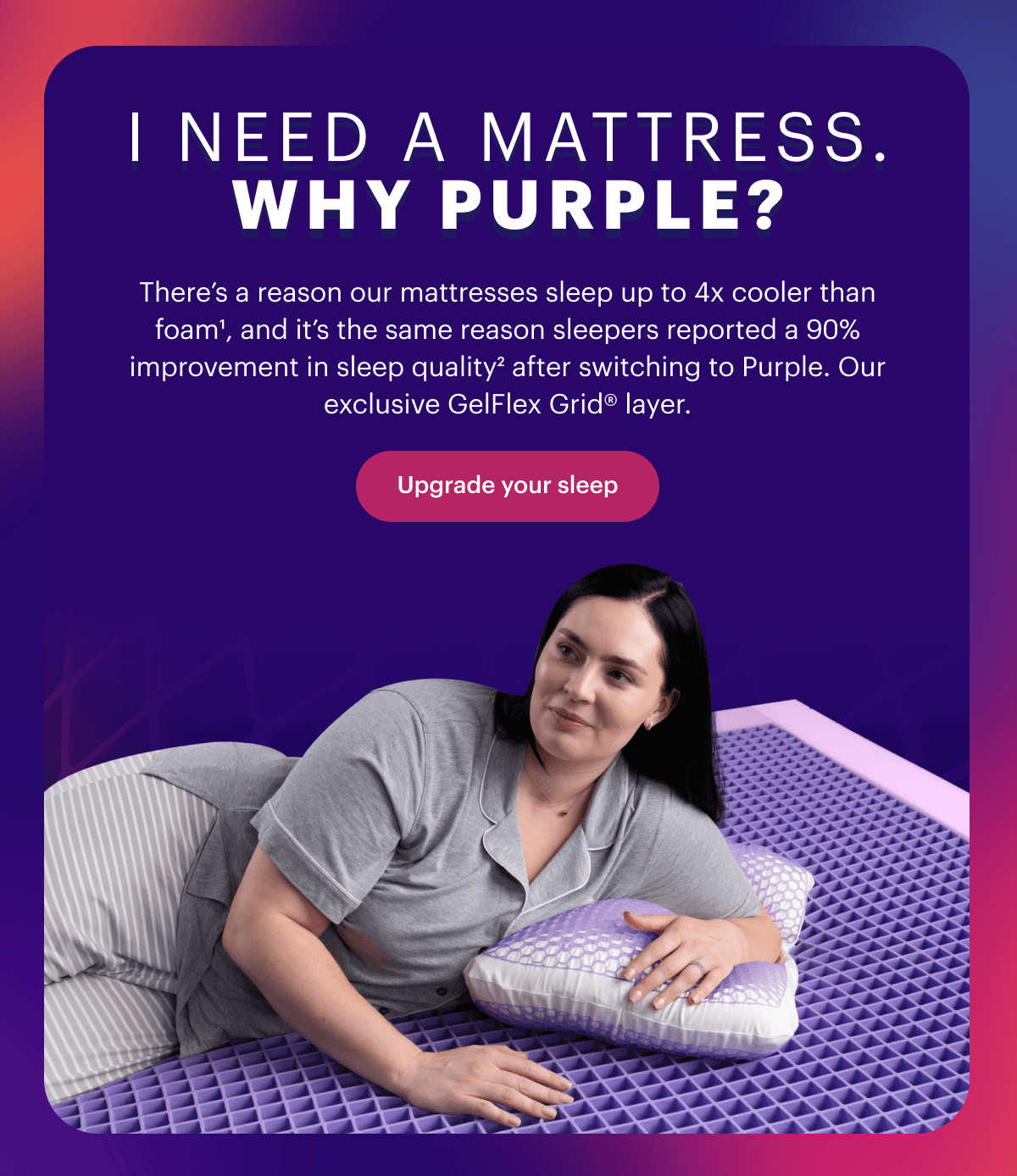 I NEED A MATTRESS. WHY PURPLE?
