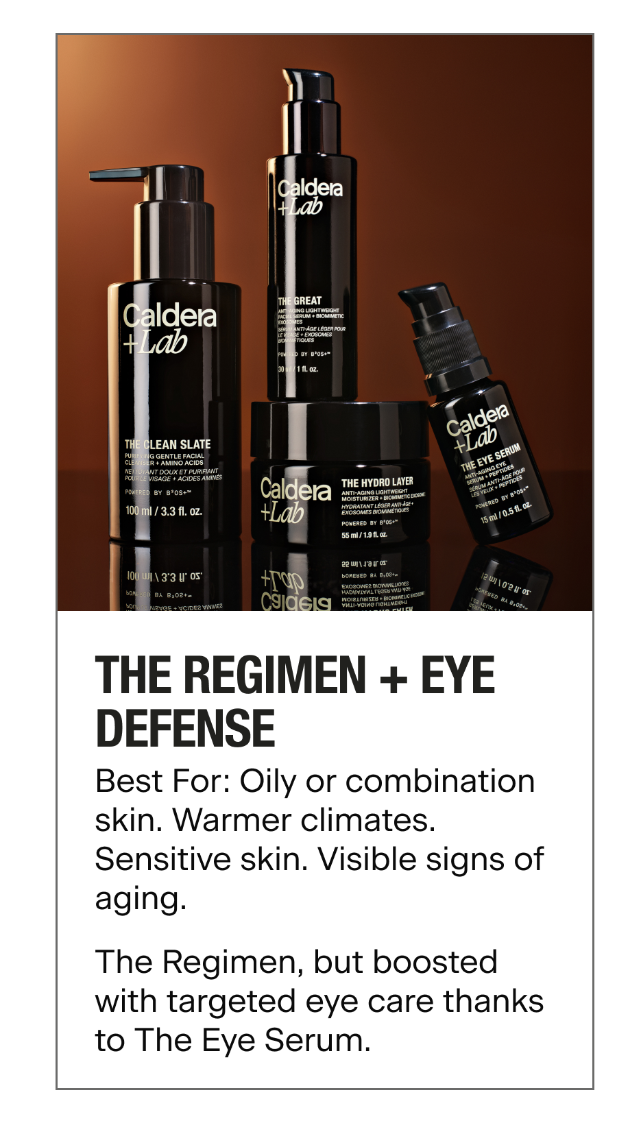THE REGIMEN + EYE DEFENSE