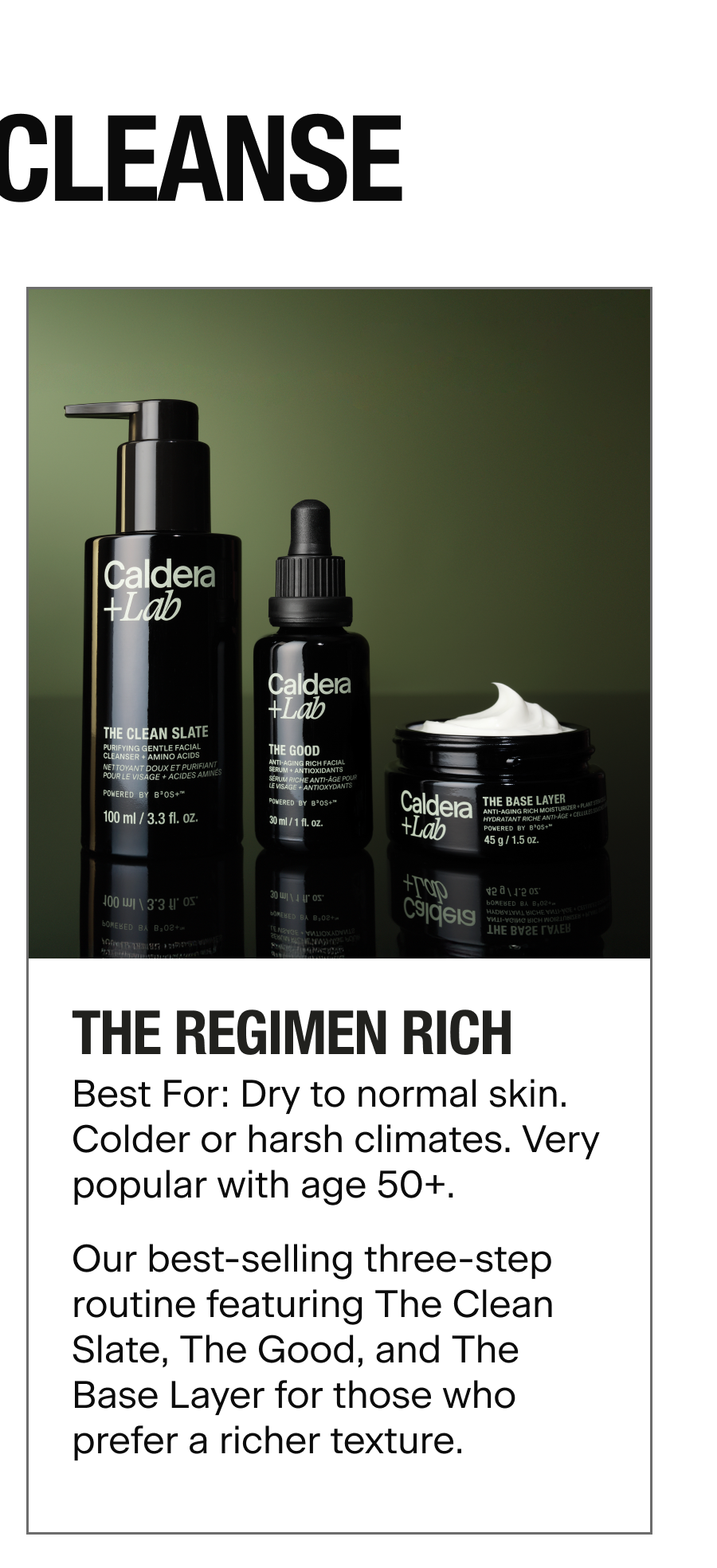 THE REGIMEN RICH