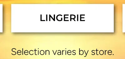 Lingerie