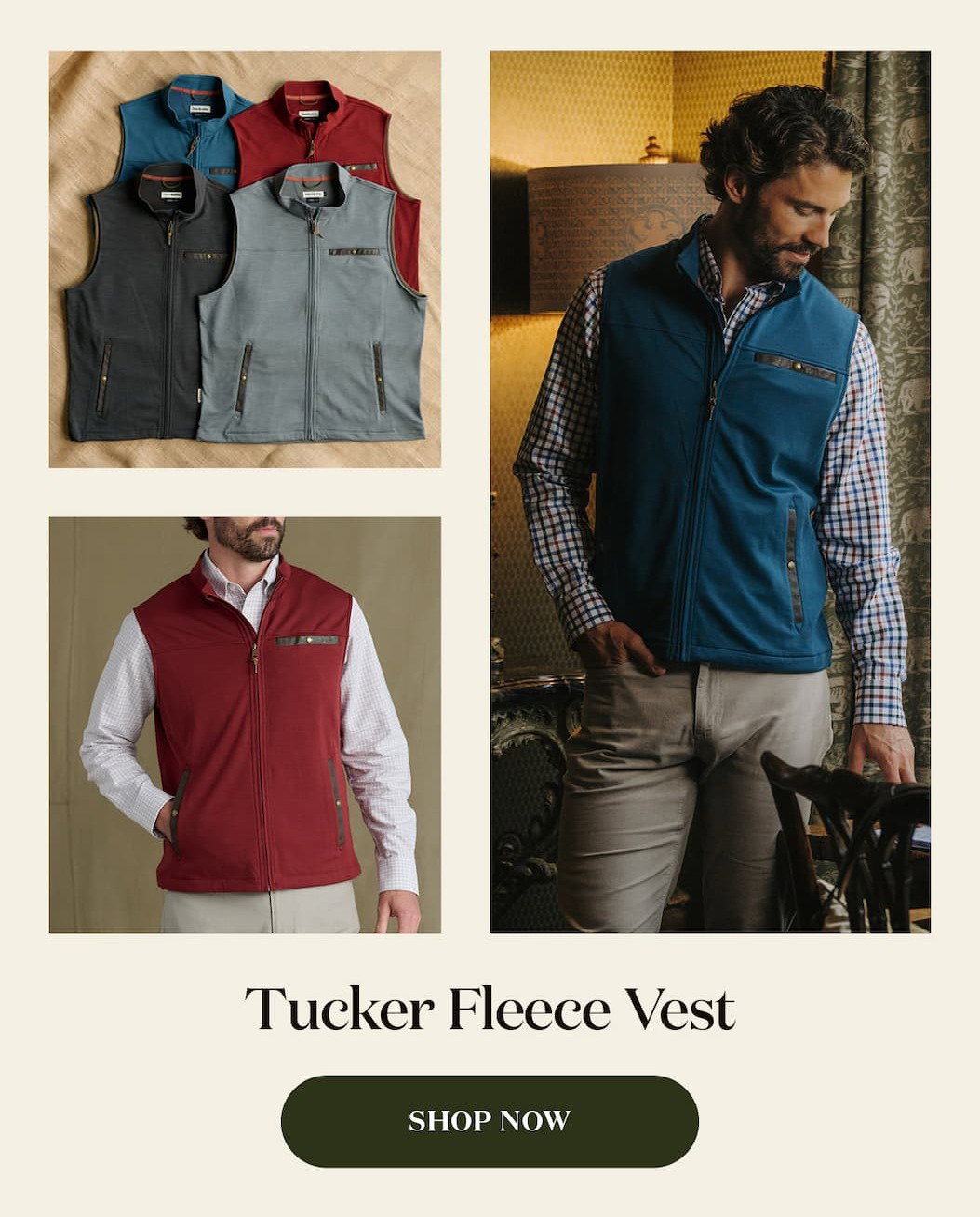 Tucker Fleece Vest