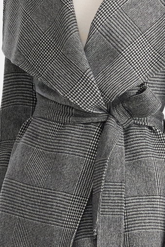 MAI Double-face wool wrap coat