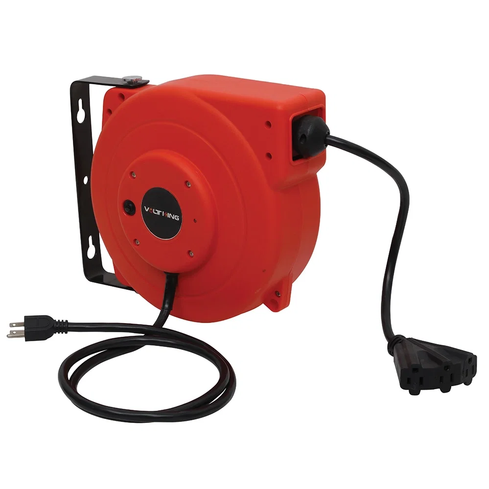 Volt King 40' 12-Gauge Cord Reel