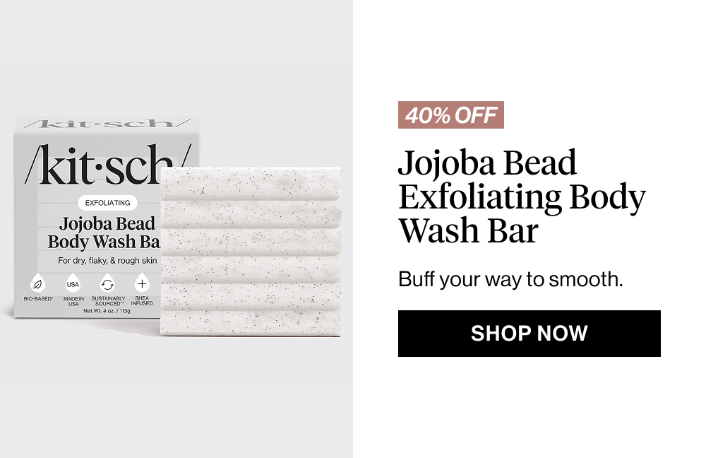 Jojoba Bead Exfoliating Body Wash Bar