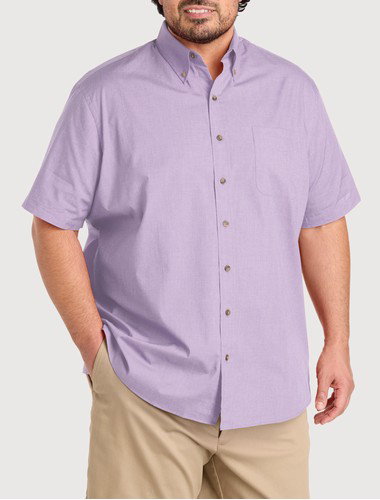 Easy-Care Solid Sport Shirt