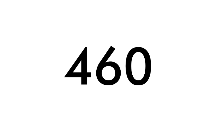 Text reading 460.