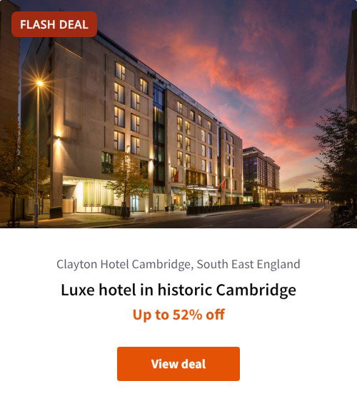 Luxe hotel in historic Cambridge