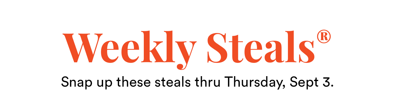 Weekly Steals