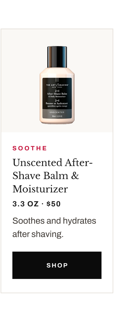 Product image of Unscented After-Shave Balm & Moisturizer with 