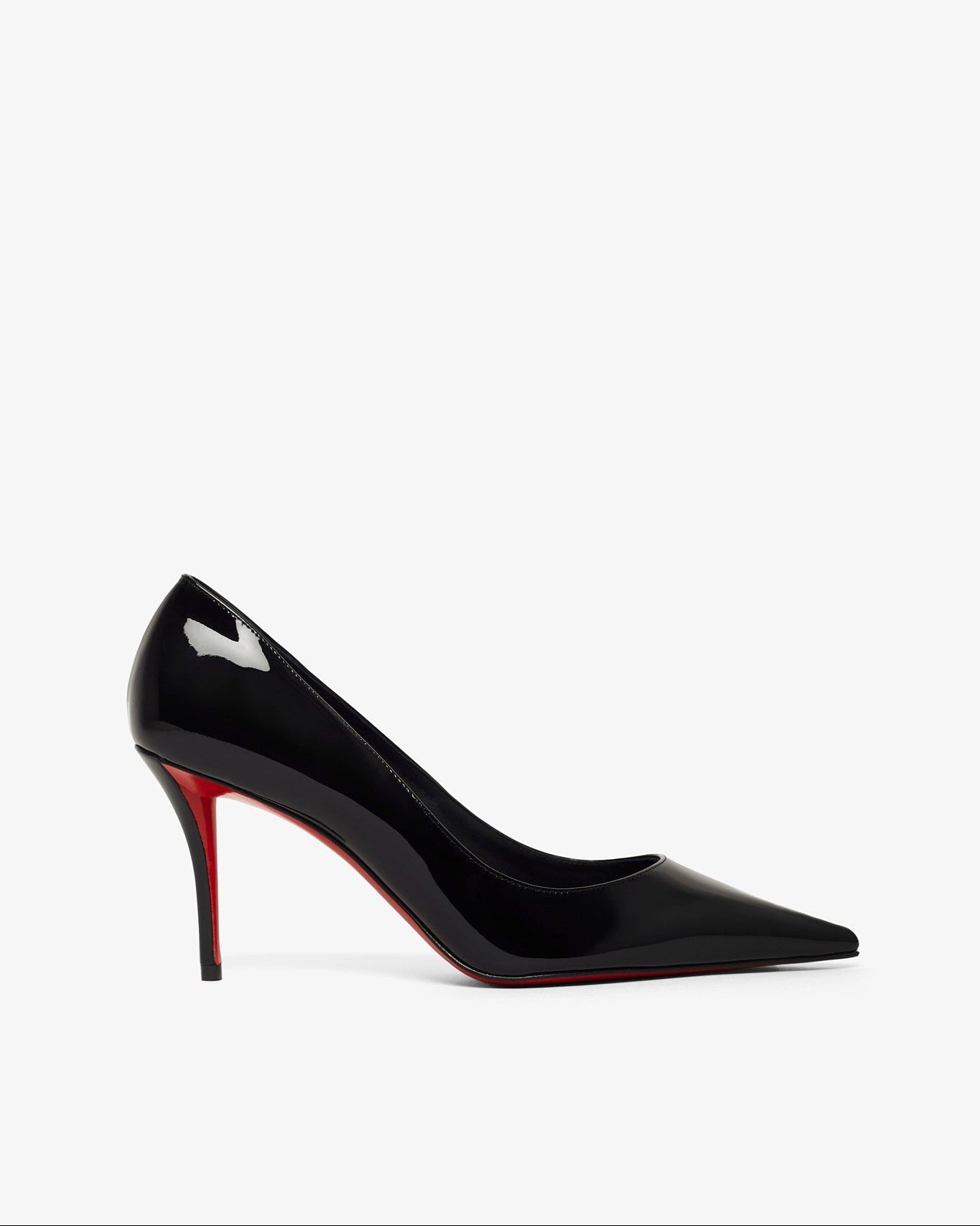 Patent black leather stiletto pumps Miss Z 100 Christian LouboutinPatent black leather stiletto pumps Miss Z 80 Christian Louboutin