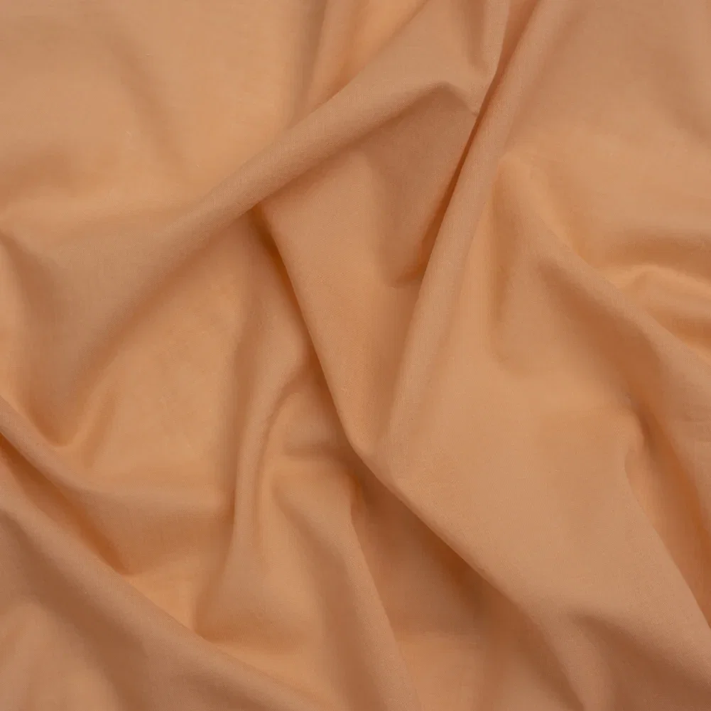 Image of Famous Australian Designer Dusty Peach Cotton Voile