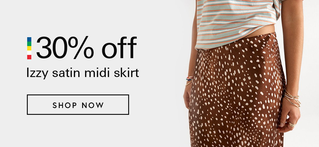 30% Off Izzy Midi Skirt