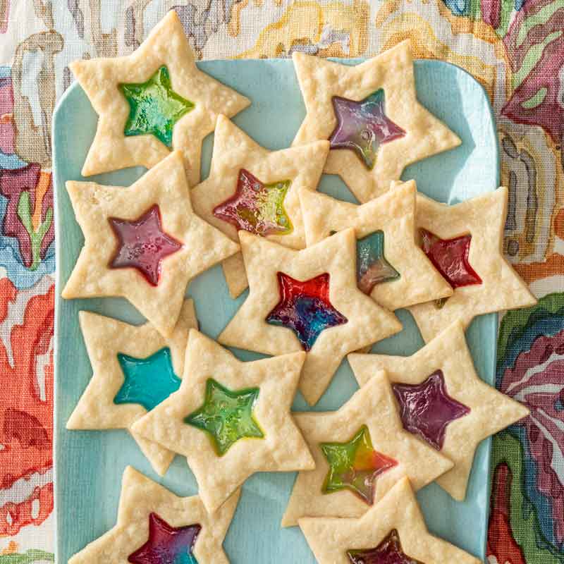 Stained Glass Window Cookies