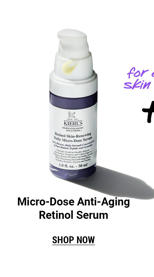 Micro-dose anti-aging