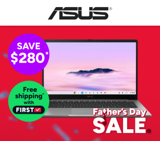 ASUS CX14 14" Full HD Core 3 Chromebook Laptop with Google AI (8GB, 128GB) Product Image