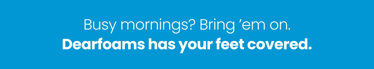 BUSY MORNINGS? BRING EM ON.