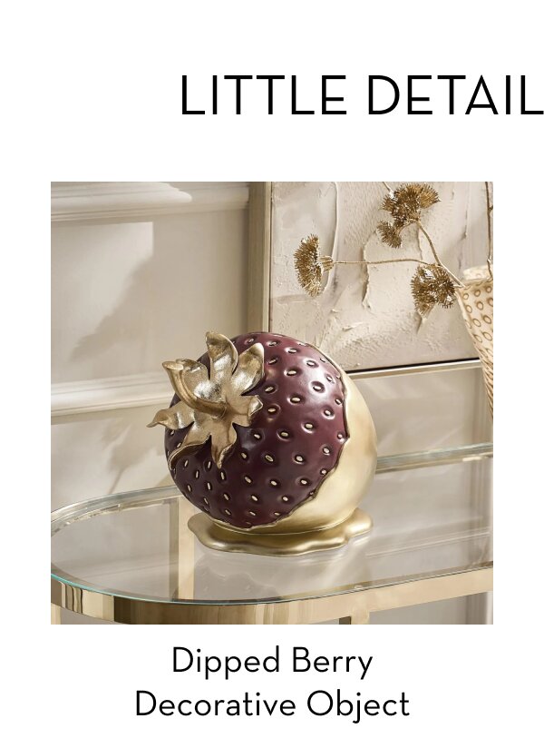 Dipped Berry Decorative Object