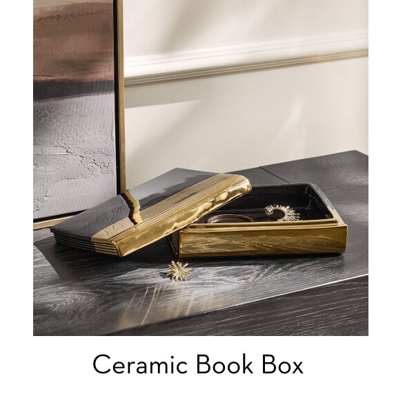 Ceramic Book Box